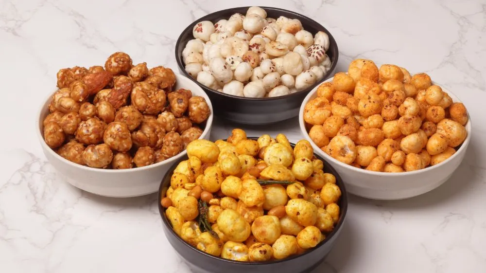 What are the traditional tastes of snacks off..