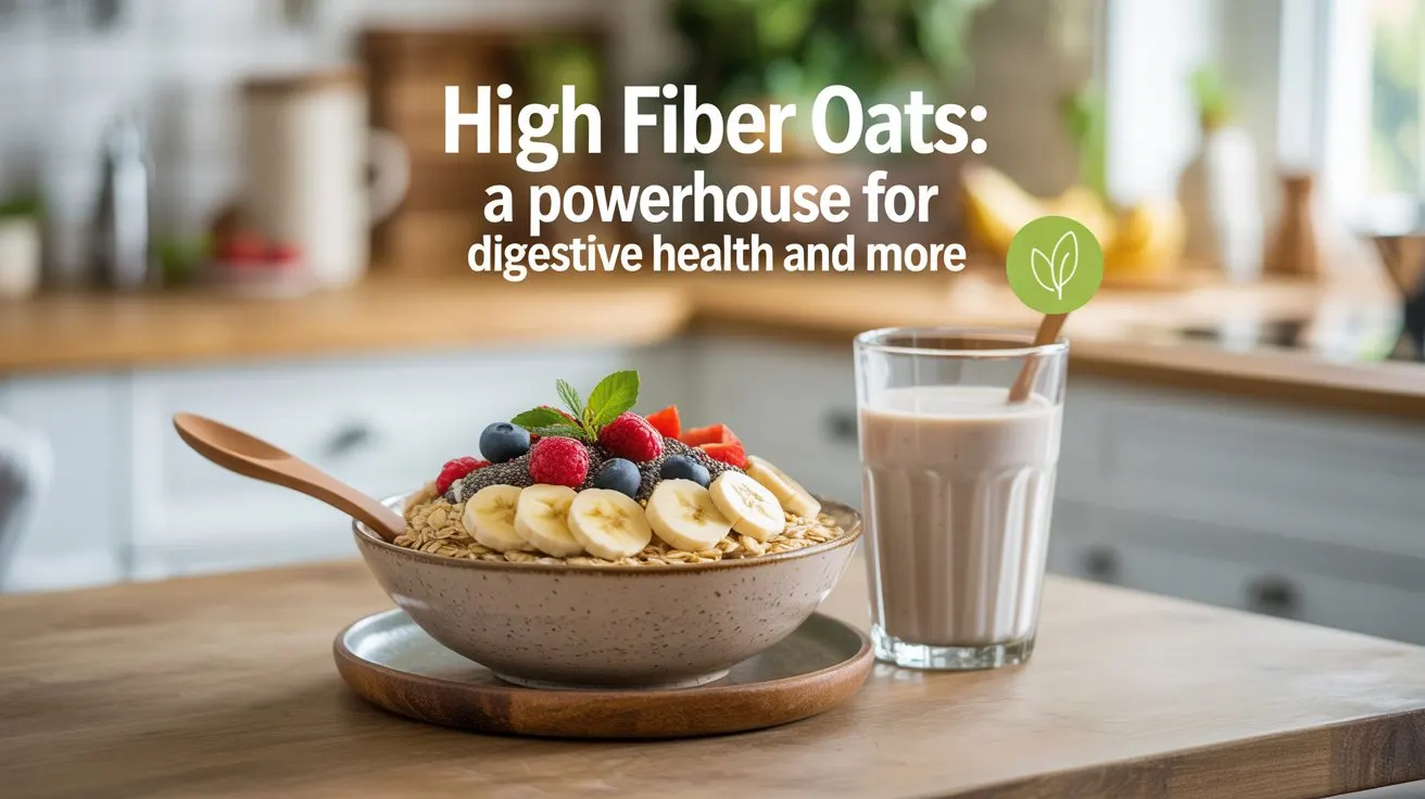 High Fiber Oats: A Powerhouse for Digestive H..