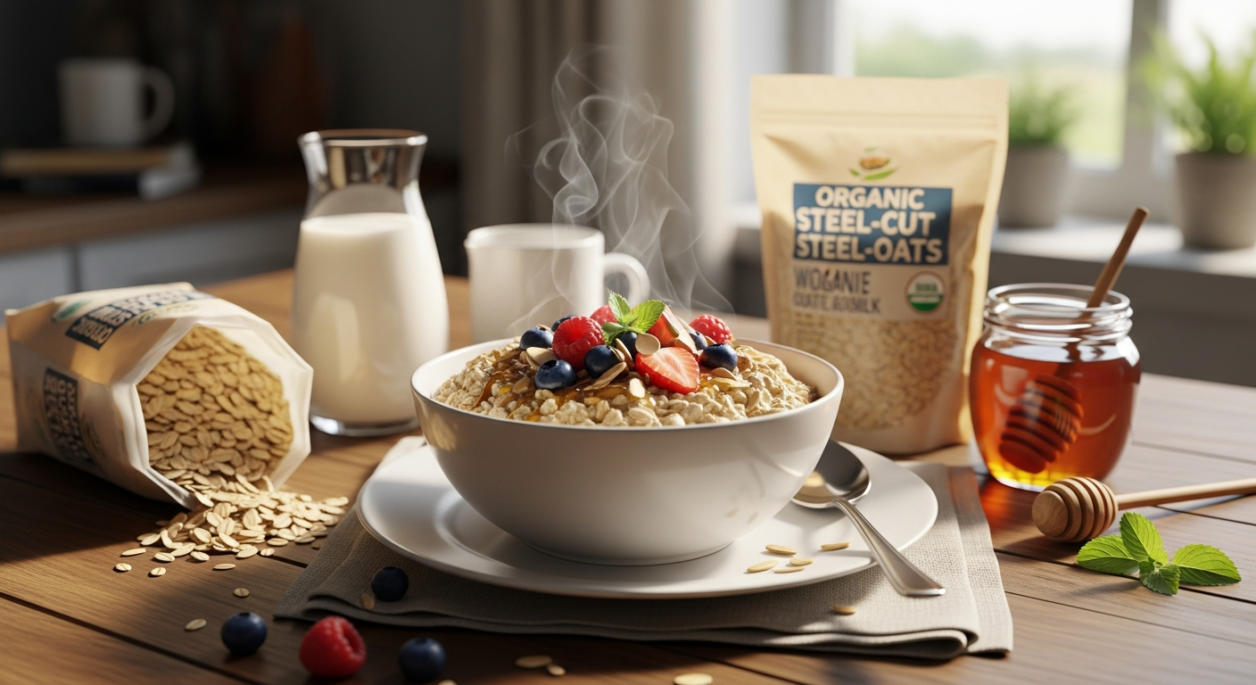 Why Organic Steel Cut Oats Should Be Your Go-..