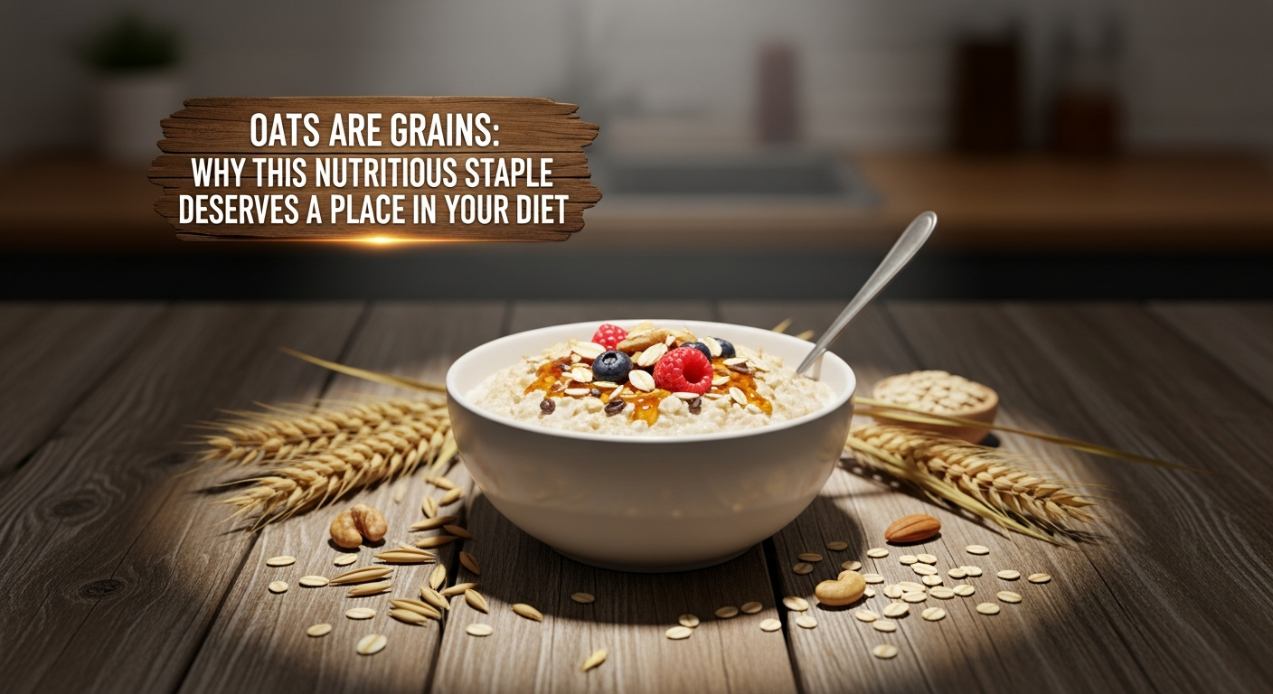 Oats Are Grains: Why This Nutritious Staple D..