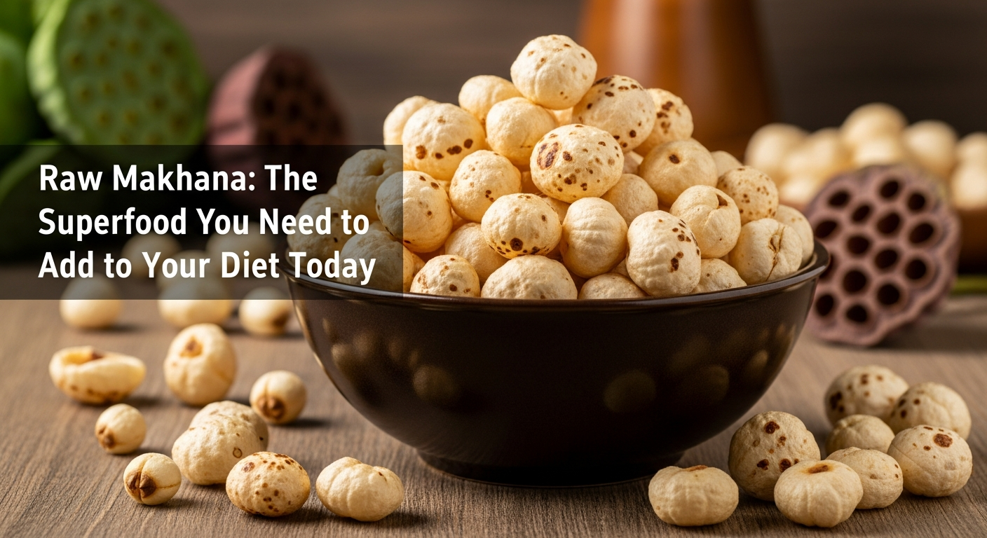 Raw Makhana: The Superfood You Need to Add to..