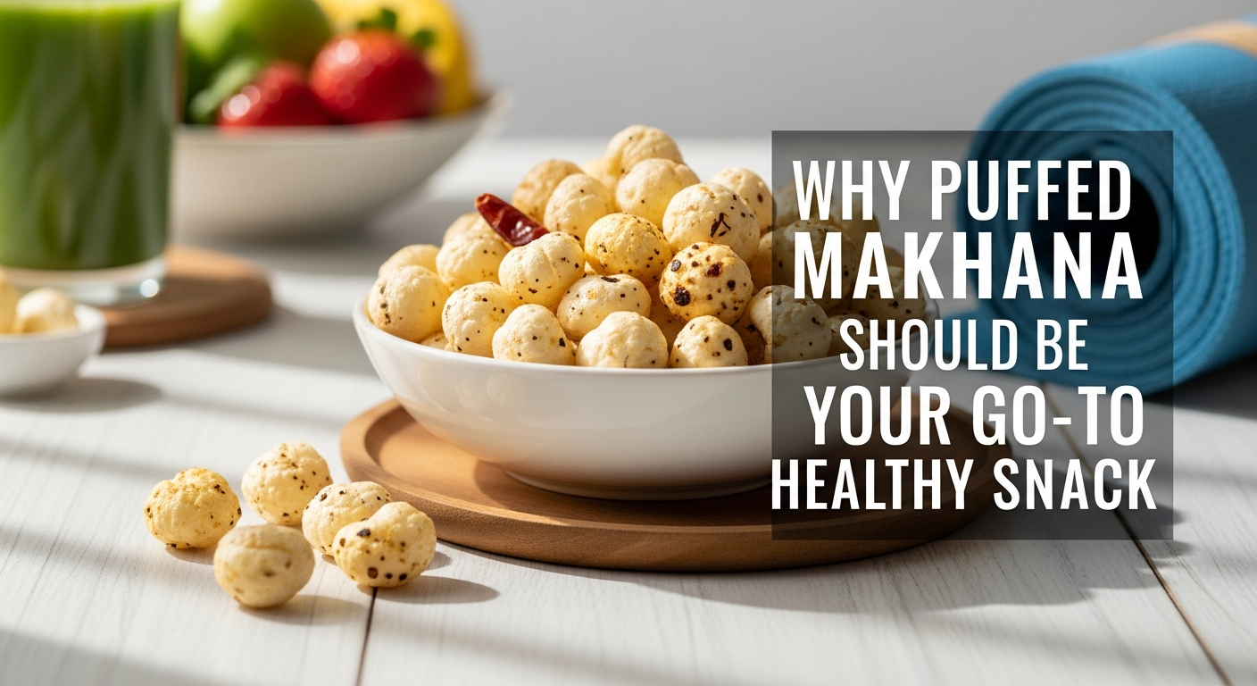 Why Puffed Makhana Should Be Your Go-To Healt..