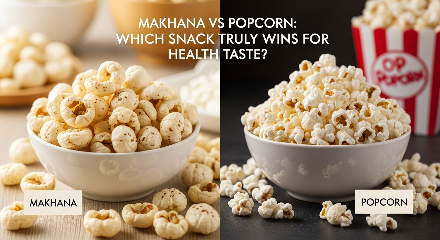 Makhana vs Popcorn: Which Snack Truly Wins fo..