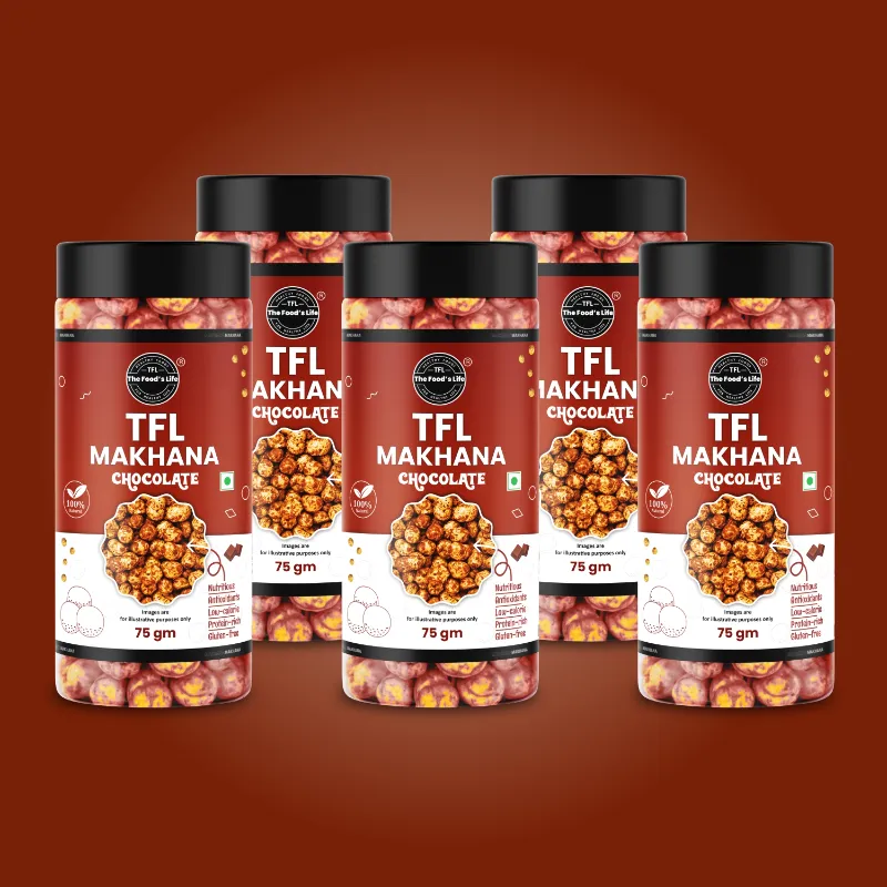 CHOCOLATE MAKHANA 75 GR PACK 5