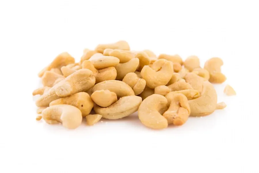 Why should you consider roasted and salted cashews as a sophisticated solo treat?