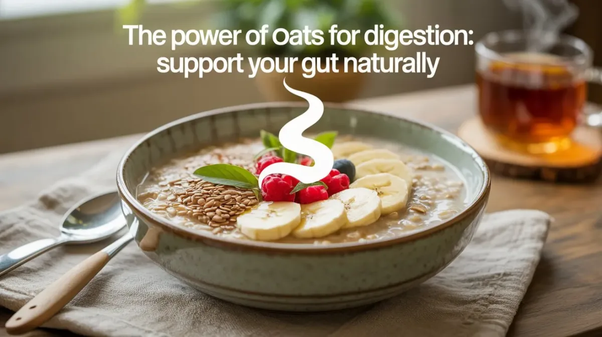 The Power of Oats for Digestion: Support Your Gut Naturally