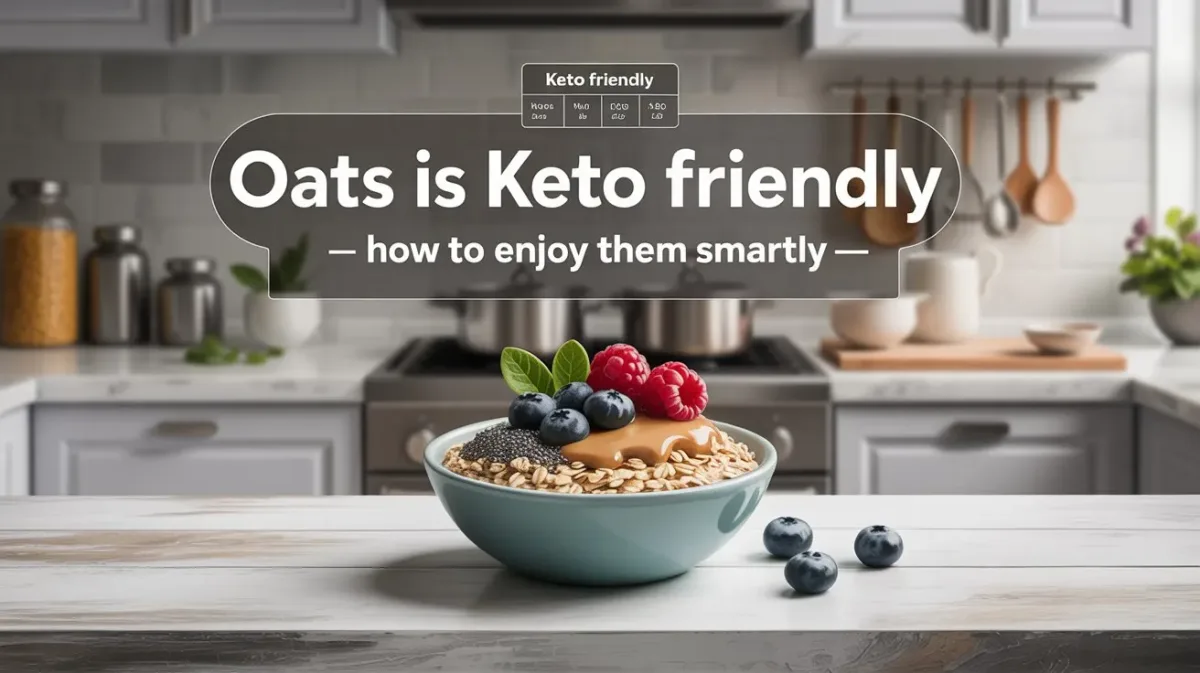 Oats Is Keto Friendly — How To Enjoy Them Smartly