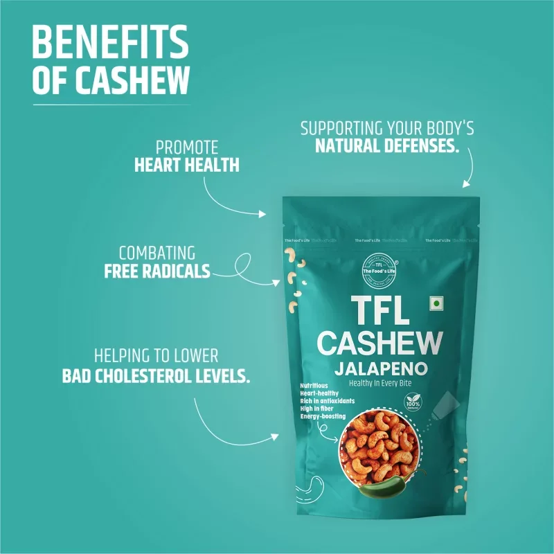 Jalapeno Cashews 400 gm — view 3