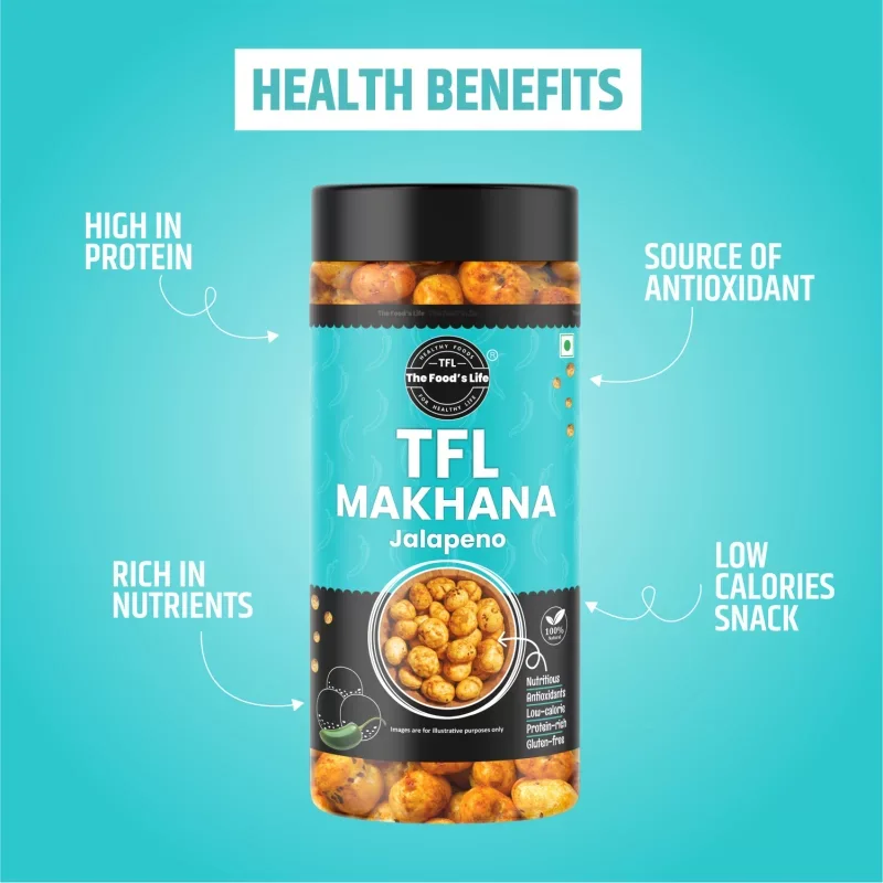 Jalapeno Makhana 75g – Spicy Flavoured Fox Nuts — view 3
