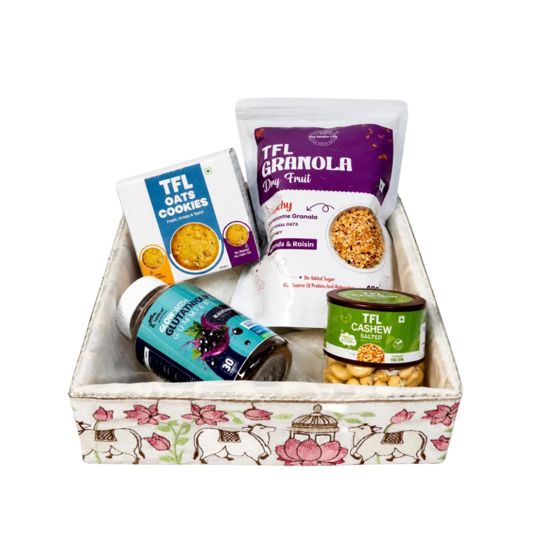 JUTE BASKET – 10 × 10 Gift Combo — view 2